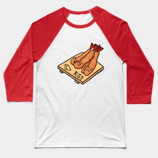 Funny Tempura Japanese Food Baseball T-Shirt